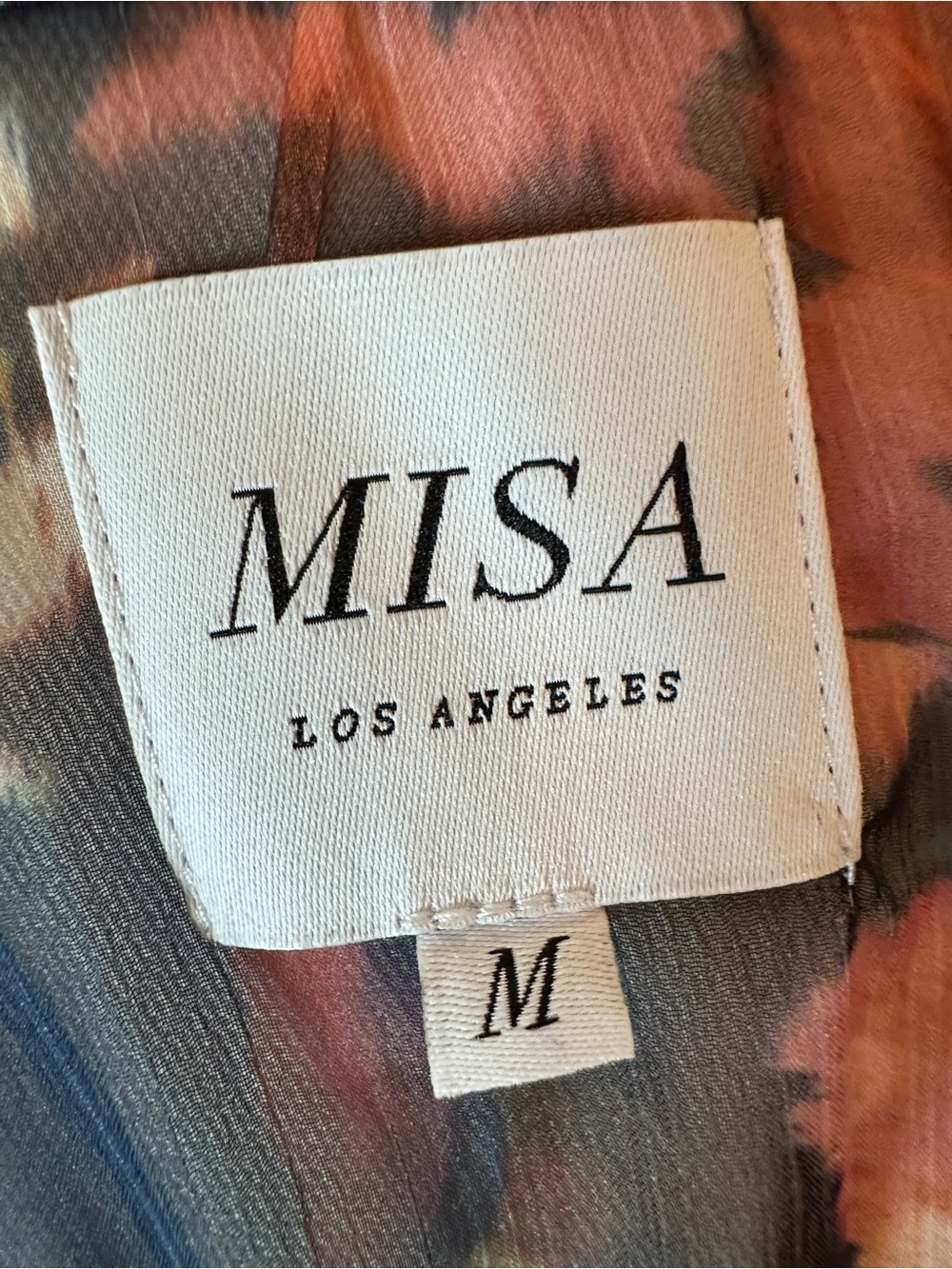 Misa Los Angeles Floral Long-Sleeve Maxi Dress in Multi-Color - Picture 8 of 9